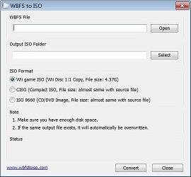 use mac to download wbfs for wii iso