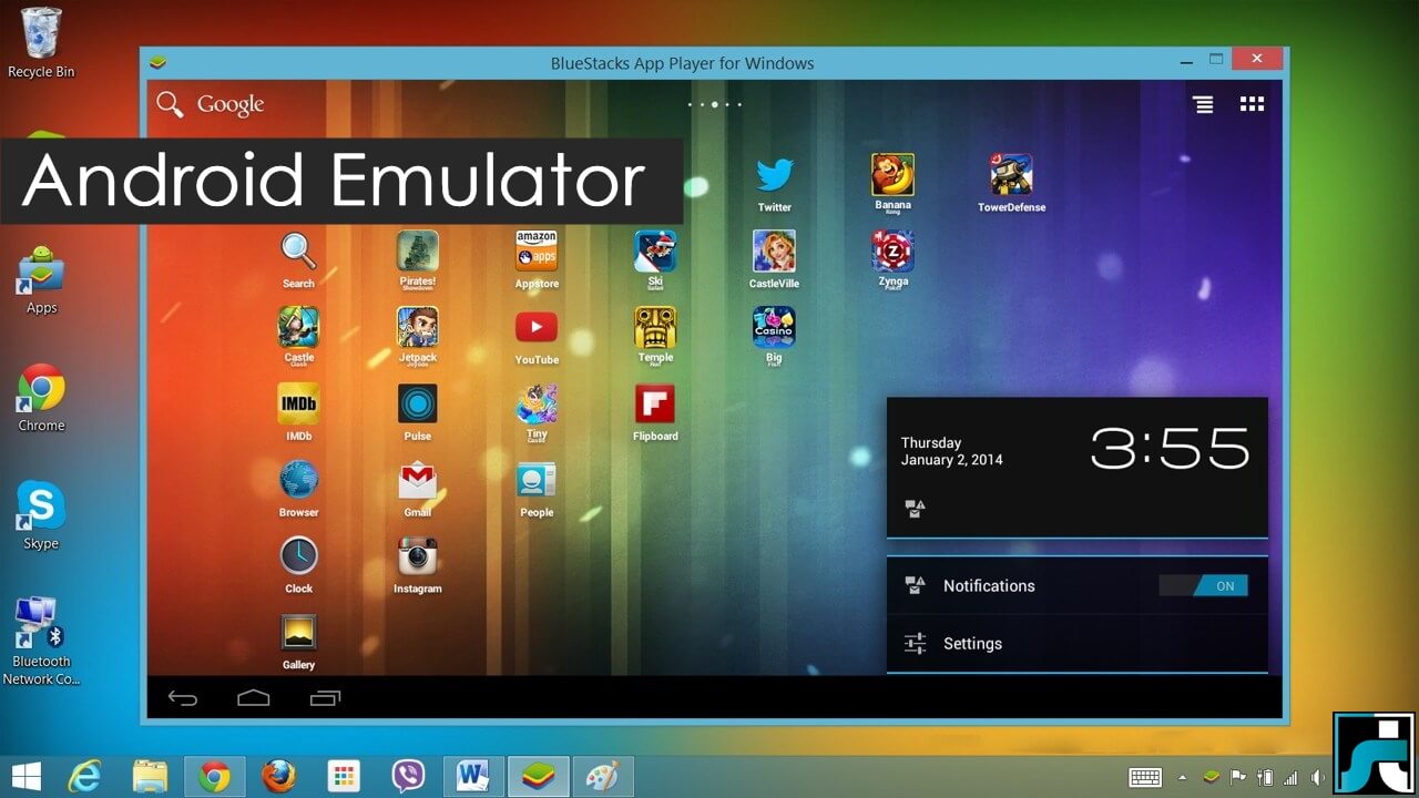 emulator to run android apps on mac